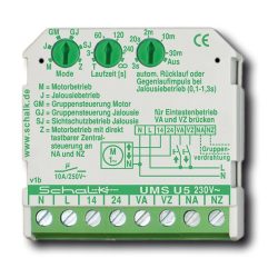 Oda/Vissza (redőny) vezérlő relé [UMS U5] 230V AC